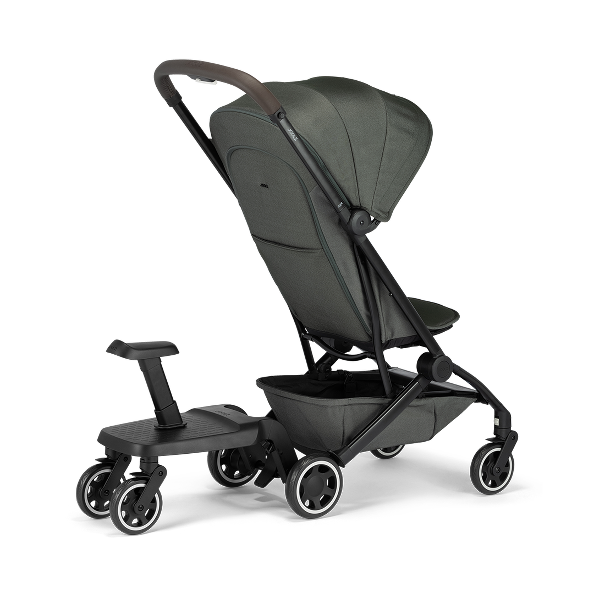 sage green joolz aer Joolz Aer with ride-on board